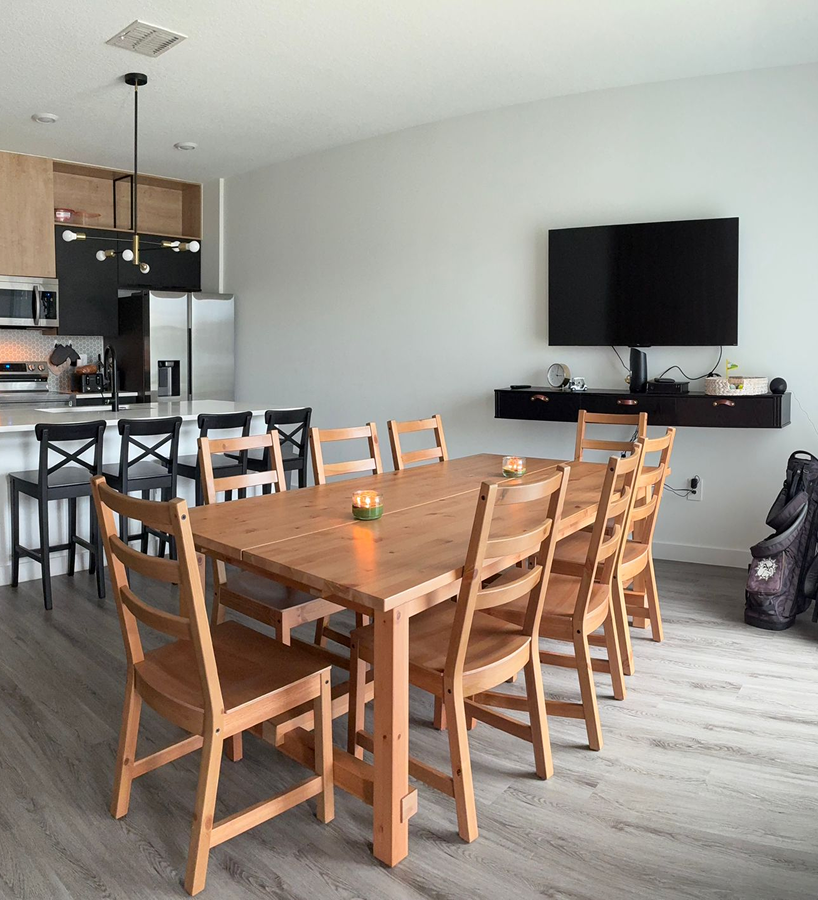 Comedor casa short time