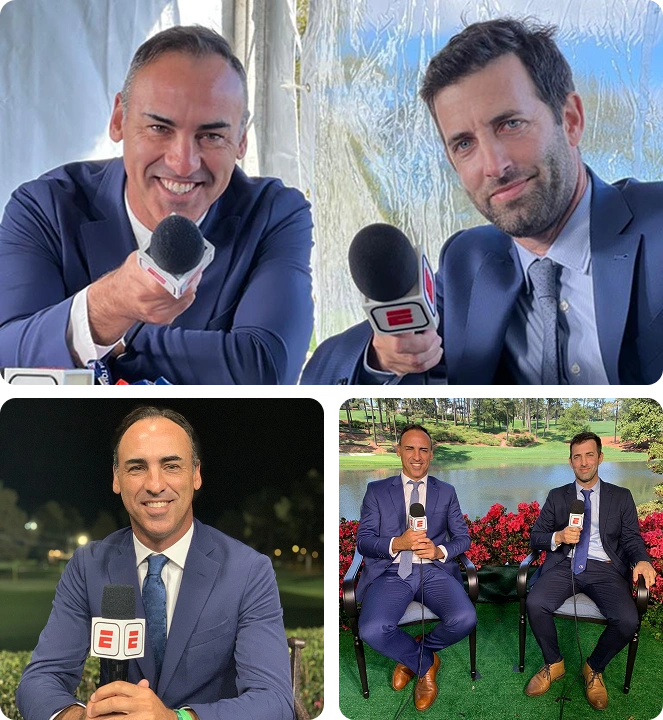 Hernan Rey junti con Matías Anslemo