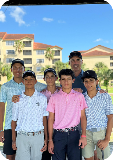 Hernan Rey con alumnos