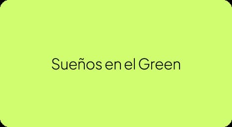 Ilustracion sueños en el green