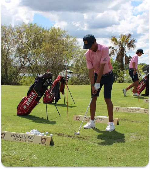 Hernan Rey y alumno HRGA